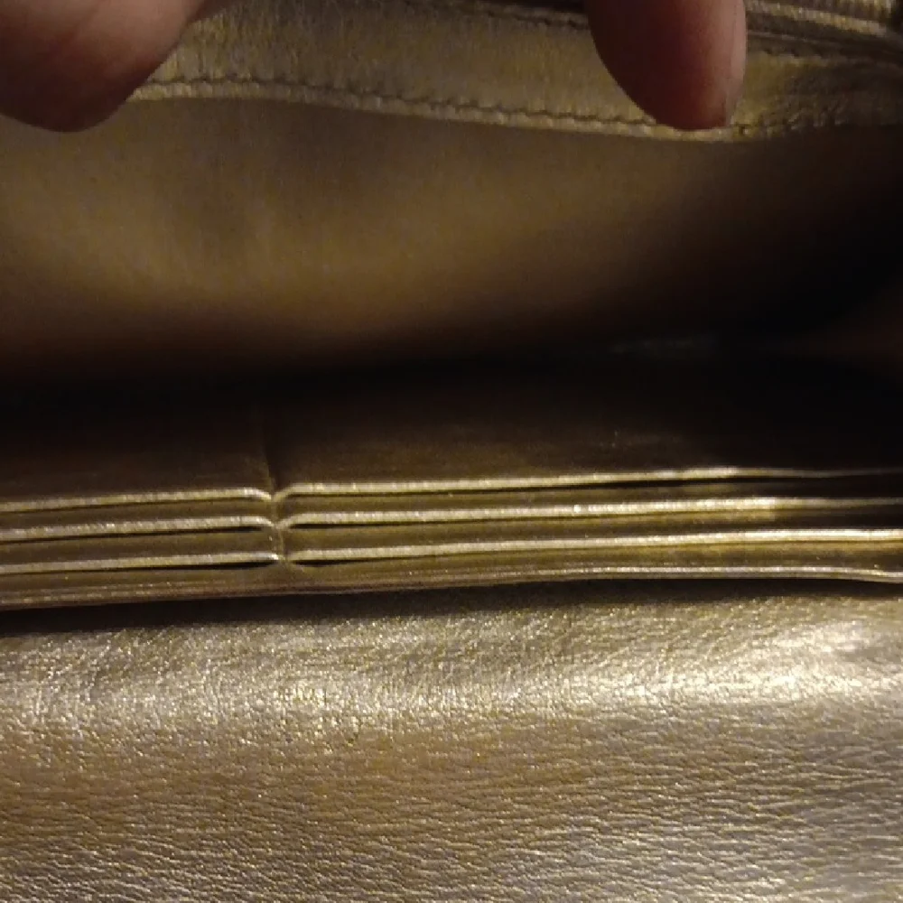 CARTIER Vintage Rare Gold Marcello Calfskin Long Wallet (EUC) - Picture 7 of 13